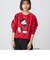 *SHIPS: アメリカ製 ＜MICKEY MOUSE＞ プリント ラグランスリーブ クルーネック スウェット