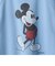 *SHIPS: アメリカ製 ＜MICKEY MOUSE＞ プリント ラグランスリーブ クルーネック スウェット
