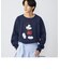 *SHIPS: アメリカ製 ＜MICKEY MOUSE＞ プリント ラグランスリーブ クルーネック スウェット
