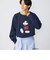 *SHIPS: アメリカ製 ＜MICKEY MOUSE＞ プリント ラグランスリーブ クルーネック スウェット