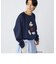 *SHIPS: アメリカ製 ＜MICKEY MOUSE＞ プリント ラグランスリーブ クルーネック スウェット