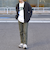 SHIPS any: スリム テーパード ストレッチ チノ パンツ◇