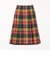 SHIPS any: 〈ウォッシャブル〉IN.TES.PRA チェック タック スカート