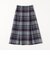 SHIPS any: 〈ウォッシャブル〉IN.TES.PRA チェック タック スカート