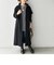 【WEB限定】SHIPS any: ノンミュールジングウール スタンド カラー ラグラン ロング コート