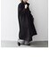 【WEB限定】SHIPS any: ノンミュールジングウール スタンド カラー ラグラン ロング コート