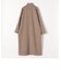 【WEB限定】SHIPS any: ノンミュールジングウール スタンド カラー ラグラン ロング コート