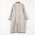 【WEB限定】SHIPS any: ノンミュールジングウール スタンド カラー ラグラン ロング コート
