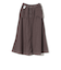 Urvin:〈洗濯機可能〉Aラインスカート