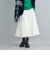 〈手洗い可能〉ウールサキソニーフレアスカート◇