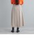 〈手洗い可能〉ウールサキソニーフレアスカート◇