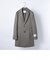 SHIPS any: ＜ストレッチ＞フューチャー メルトン チェスター コート 22FW◇