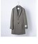 SHIPS any: ＜ストレッチ＞フューチャー メルトン チェスター コート 22FW◇