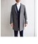 SHIPS any: ＜ストレッチ＞フューチャー メルトン チェスター コート 22FW◇