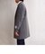 SHIPS any: ＜ストレッチ＞フューチャー メルトン チェスター コート 22FW◇