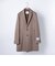 SHIPS any: ＜ストレッチ＞フューチャー メルトン チェスター コート 22FW◇