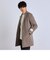 SHIPS any: ＜ストレッチ＞フューチャー メルトン チェスター コート 22FW◇