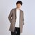 SHIPS any: ＜ストレッチ＞フューチャー メルトン チェスター コート 22FW◇