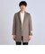 SHIPS any: ＜ストレッチ＞フューチャー メルトン チェスター コート 22FW◇