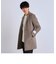 SHIPS any: ＜ストレッチ＞フューチャー メルトン チェスター コート 22FW◇