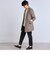 SHIPS any: ＜ストレッチ＞フューチャー メルトン チェスター コート 22FW◇