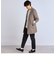 SHIPS any: ＜ストレッチ＞フューチャー メルトン チェスター コート 22FW◇
