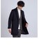 SHIPS any: ＜ストレッチ＞フューチャー メルトン チェスター コート 22FW◇