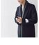 SHIPS any: ＜ストレッチ＞フューチャー メルトン チェスター コート 22FW◇