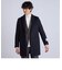 SHIPS any: ＜ストレッチ＞フューチャー メルトン チェスター コート 22FW◇