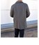 SHIPS any: ＜ストレッチ＞フューチャー メルトン シングル Pコート 22FW◇