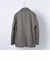 SHIPS any: ＜ストレッチ＞フューチャー メルトン シングル Pコート 22FW◇