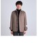 SHIPS any: ＜ストレッチ＞フューチャー メルトン シングル Pコート 22FW◇