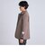 SHIPS any: ＜ストレッチ＞フューチャー メルトン シングル Pコート 22FW◇