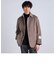 SHIPS any: ＜ストレッチ＞フューチャー メルトン シングル Pコート 22FW◇