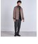 SHIPS any: ＜ストレッチ＞フューチャー メルトン シングル Pコート 22FW◇