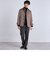 SHIPS any: ＜ストレッチ＞フューチャー メルトン シングル Pコート 22FW◇