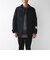 SHIPS any: ＜ストレッチ＞フューチャー メルトン シングル Pコート 22FW◇