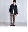 SHIPS any: ＜ストレッチ＞フューチャー メルトン シングル Pコート 22FW◇