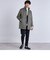 SHIPS any: ＜ストレッチ＞フューチャー メルトン スタンドカラー コート 22FW◇