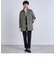 SHIPS any: ＜ストレッチ＞フューチャー メルトン スタンドカラー コート 22FW◇