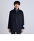 SHIPS any: ＜ストレッチ＞フューチャー メルトン スタンドカラー コート 22FW◇