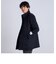 SHIPS any: ＜ストレッチ＞フューチャー メルトン スタンドカラー コート 22FW◇