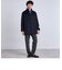 SHIPS any: ＜ストレッチ＞フューチャー メルトン スタンドカラー コート 22FW◇