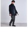 SHIPS any: ＜ストレッチ＞フューチャー メルトン スタンドカラー コート 22FW◇