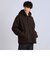 SHIPS any: ウールライク メルトン フード ブルゾン◇