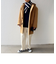 SHIPS any: ウールライク メルトン ダッフルコート◇