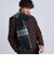 SHIPS any: チェック ウール ストール 22FW◇