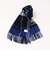 SHIPS any: チェック ウール ストール 22FW◇