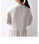 *〈手洗い可能〉ドルマンギャザーニットワンピース◇