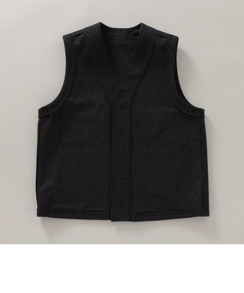 SHIPS STANDARD: ウール/カシミヤ オーバーベスト｜シップスの通販
